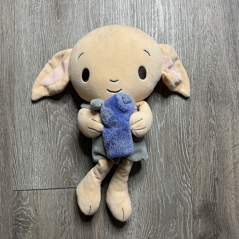 Harry Potter Kids Preferred Stuffed Dobby Plush With Sock Wizarding World 15”
